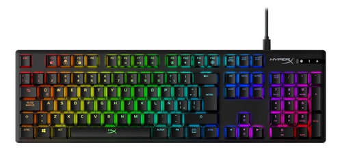 Teclado Mecánico Hyperx Alloy Origins Idioma Español Led Rgb