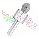 Micrófono Inalámbrico Bluetooth Usb Tf Karaoke