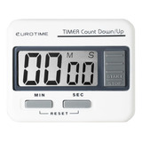 Reloj Timer Profesional Eurotime Blanco 27/086-01