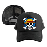 Gorra One Piece Anime Calavera Gorra Malla Adulto-niño