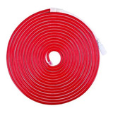 Cinta Led Neón Flexible Rojo 5 Metros 12volt