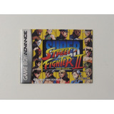 Manual Super Street Figther Il Turbo Revival - Gba