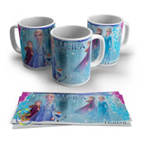  Tazas Plásticas Frozen Personalizadas Pack X10