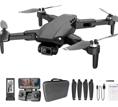 Mini Drone L900 Pro Se Gps Dual Câmera 4k 1200km+ Mochila 