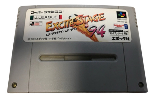 Excite Stage 94 Jleague Soccer Original Snes Super Nintendo