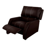 Reposet Cora Tacto Chocolate Sala Sofa Sillon Mueble