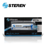 Bateria Alcalina Steren Bat-27a Tipo Cilindro 12 Volts 20mah