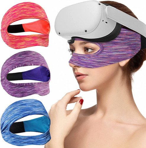 3 Piezas Cubierta De Ojos Máscaras Vr Para Oculus Go Quest 2