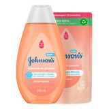 Kit Sabonete Líquido Johnson's Baby Glicerina 200ml + Refil