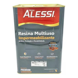 Resina Base Solvente Impermeabilizante Brilhante 18l Alessi