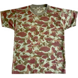 Camiseta Militar Camuflada Tigrillo 