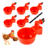 Paquete De 6 Tazas Para Beber, Comedero De Agua De Pollo, De