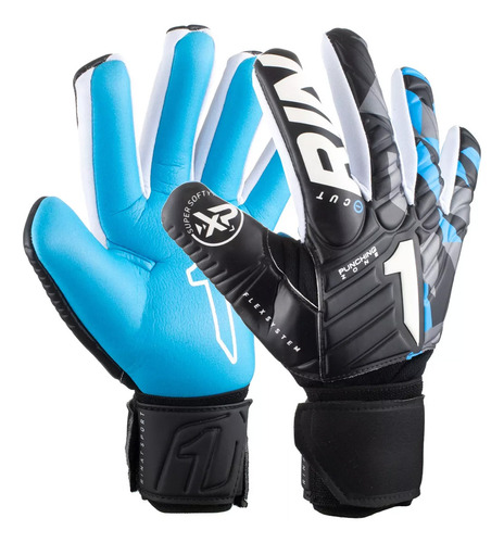 Guante De Portero Rinat Meta Gk Tactik Semi Azul Gse3a4a198