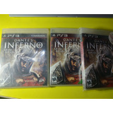 Dante Inferno Juego Ps3 Demonios Play 3