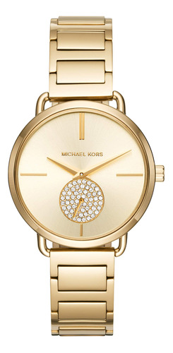 Reloj Para Mujer Portia Mk3639 De Michael Kors En Tono Dorad