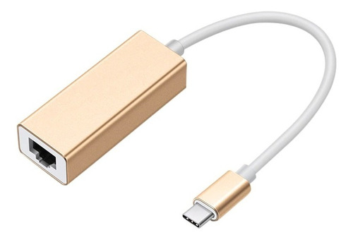 Adaptador Usb Tipo C A Rj45 Para Mackbook, Mac, Windows 