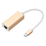 Adaptador Usb Tipo C A Rj45 Para Mackbook, Mac, Windows 