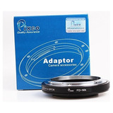 Pixco Pro Adaptador De Montaje De Lente Para Canon Fd Lente