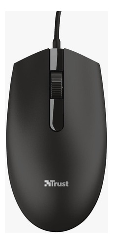 Mouse Alambrico Trust Basi Negro ( 1200 Dpi)