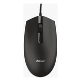 Mouse Alambrico Trust Basi Negro ( 1200 Dpi)