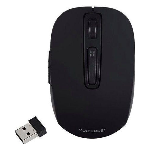 Mouse Multilaser Mo277 Sem Fio Recarregavel