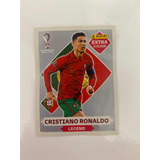 Figurinha Do Cristiano Ronaldo Legend Prata Álbum 2022. Pix