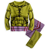 Superhéroe Hulk Boy Pijama Juego De Rol 1-7a Traje Para Niño