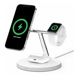 Carregador Belkin Wireless  Charge Pro 3 Em 1