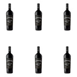 Botella De Vino Tinto Los Intocables Black Malbec 750ml X6u