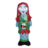 Inflable Navideño Disney Sally Corona 152cm Alto