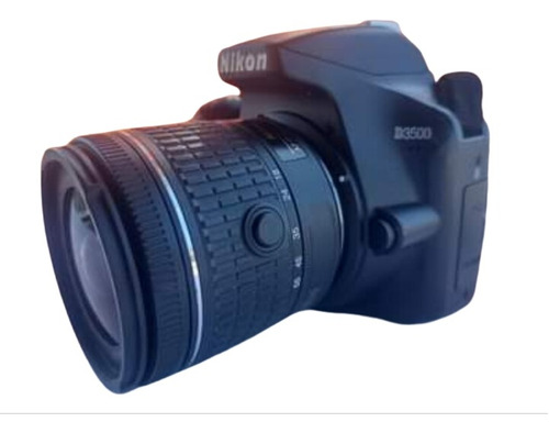 Nikon D3500 Dslr Color Negro Con Lente Kit + Lente 50 Mm