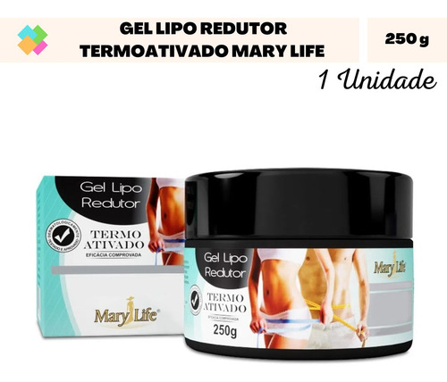 Gel Lipo Redutor Termo Ativado Queima Gordura Seca Barriga