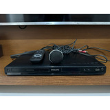 Aparelho Dvd Player Usado Philips Divix Dvd Video Oferta 