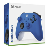 Controle Xbox Series X|s Original Microsoft Shock Blue + Nf