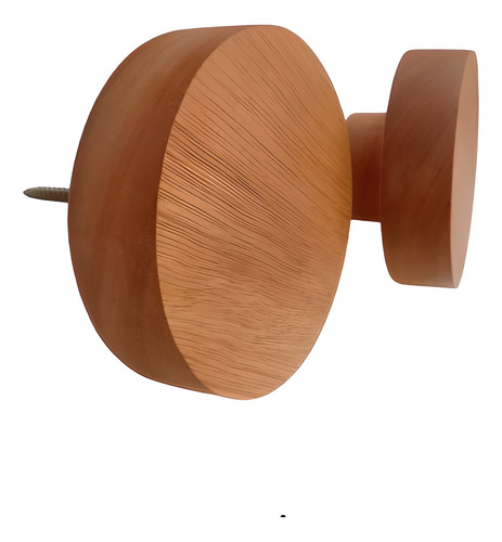 Perchero Individual Nordico, Dot, Circular, De Madera, 8 Cm