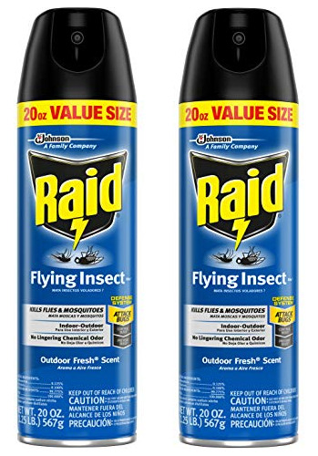 Repelente De Plagas - Raid Flying Insect Killer Lawn And Gar
