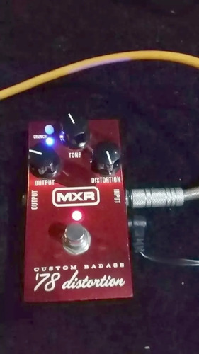 Pedal Guitarra Mxr Custom Badass ´78 Distortion