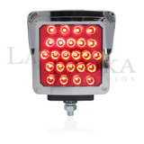 Plafon Direccional Camion 54 Led Con Visera Cromada Estrobo