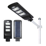 Luminaria Solar 60w Led Sensor Mov. Parques-calles C/soporte