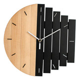 Reloj De Pared Grande Steampunk Dormitorio Beis Negro