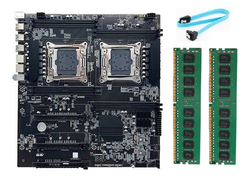 Placa Base X99 De Doble Socket Lga2011-3 Compatible Con Dob