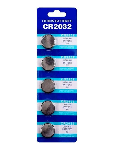 Bateria Cr2032 Litio 3 Voltios Para Reloj Motherboard X5
