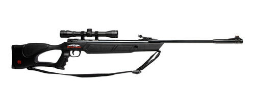Rifle Black Haw K Polímero Calibre 5.5 Mendoza Con Mira 4x32