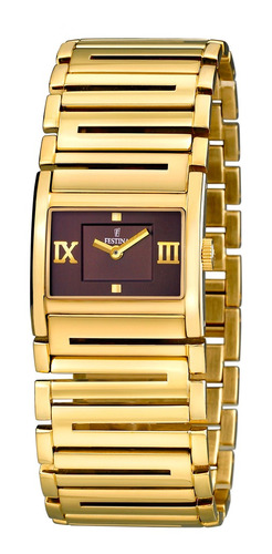 Reloj Festina Mujer Dorado Clasico Oficial F16313.2