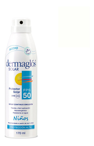Dermaglos Linea Solar Fps50 Niños Spray