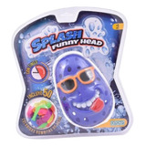 Juego De Bombitas De Agua Splash Timer Funny Head Violeta Cu