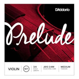 Daddario Prelude Violin Medium 3/4 Encordado J8103/4m