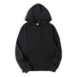 Buzo Saco Buso Hoodie Capota Unisex Cerrado Unicolor Adulto