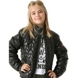 Campera Nylon Matelaseada Niña Wanama Kids Linna Sin Capucha