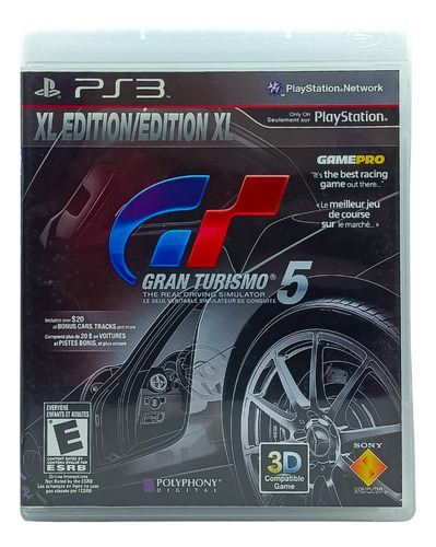 Jogo Gran Turismo 5 Xl Edition Ps3 Seminovo